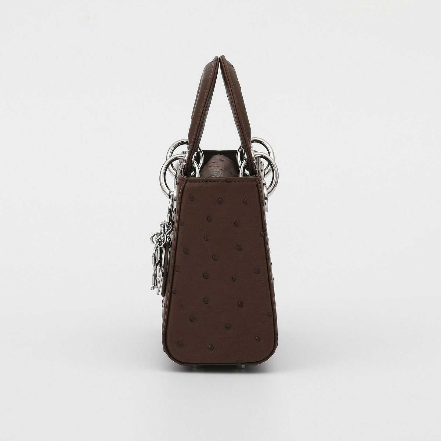Premium 2025 Ostrich Leather Lady Dior Bag Handbag