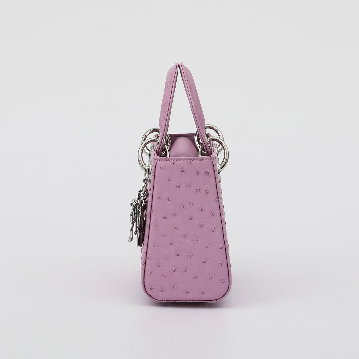 Premium 2025 Ostrich Leather Lady Dior Bag Handbag