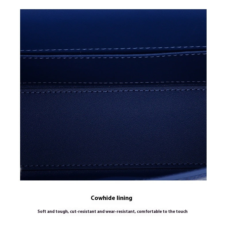 2025New lizard skin women's bag22cm First Generation Kelly Bag Single Shoulder Bag Genuine Leather Women's High-End Crossbody Bag