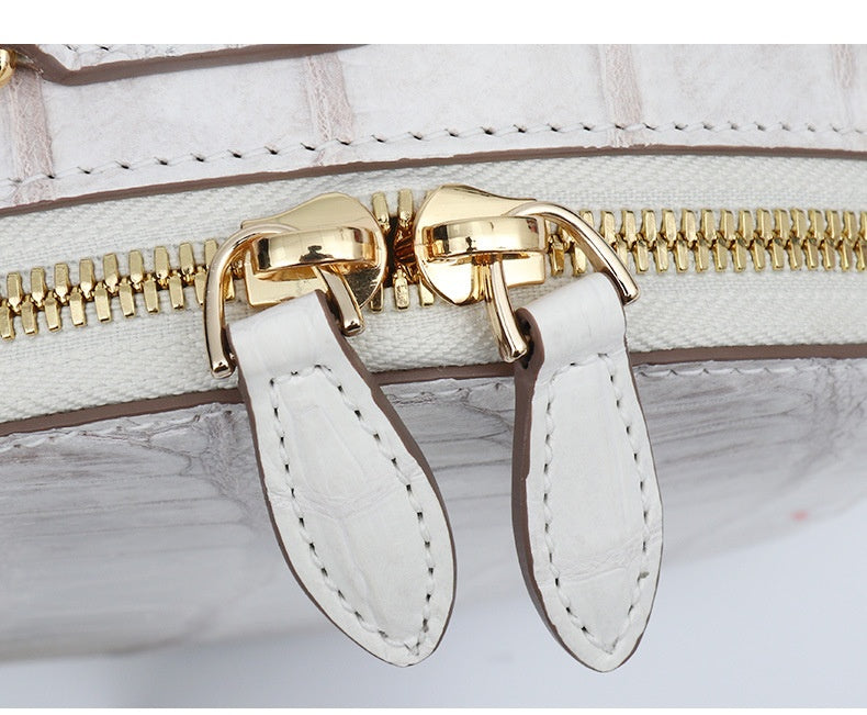 2025 New Himalayan Crocodile Leather Lady Bag Chic Small Tote