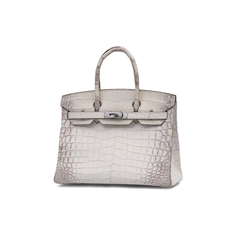 Handmade Limited Himalayan Crocodile Tote 30cm