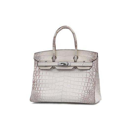 Handmade Limited Himalayan Crocodile Tote 30cm