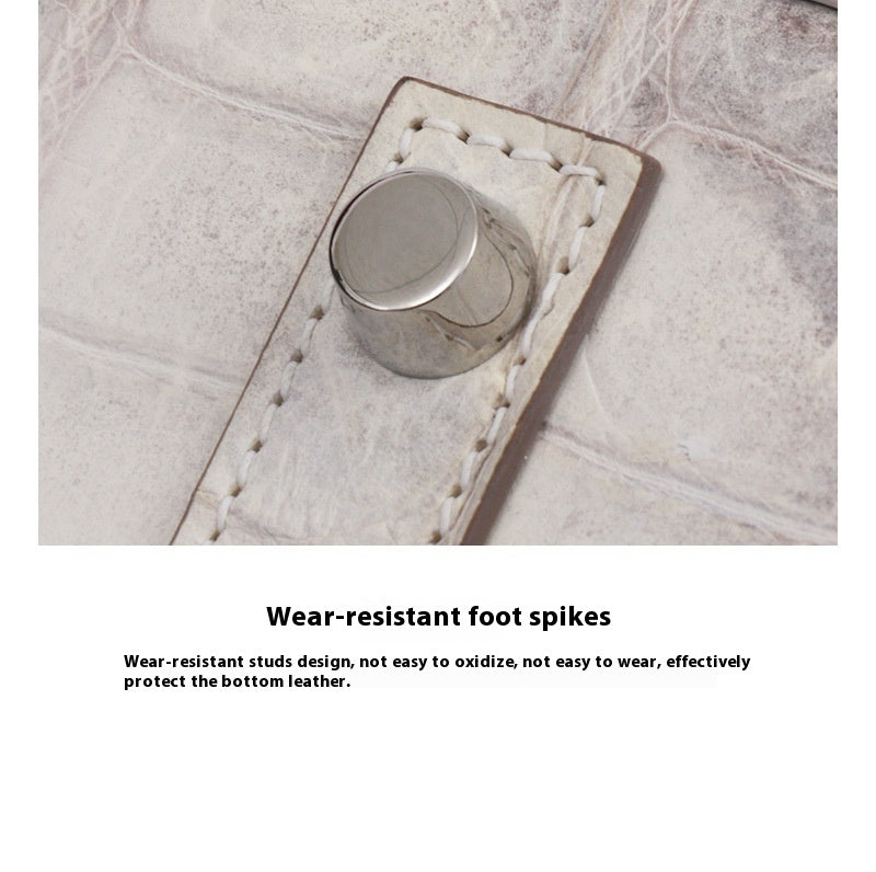 Handmade Limited Himalayan Crocodile Tote 30cm