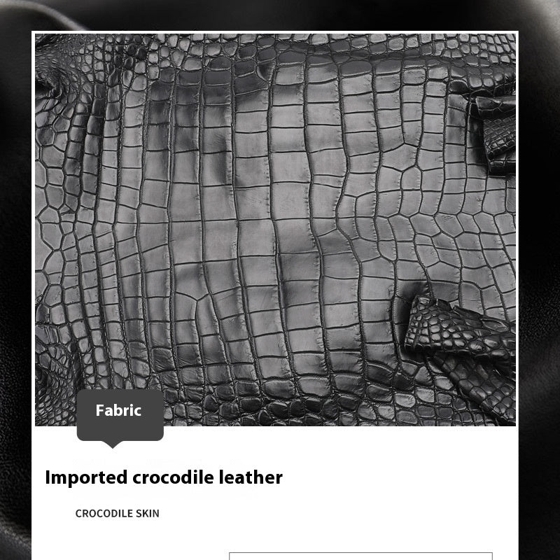 Handmade Limited Himalayan Crocodile Tote 30cm