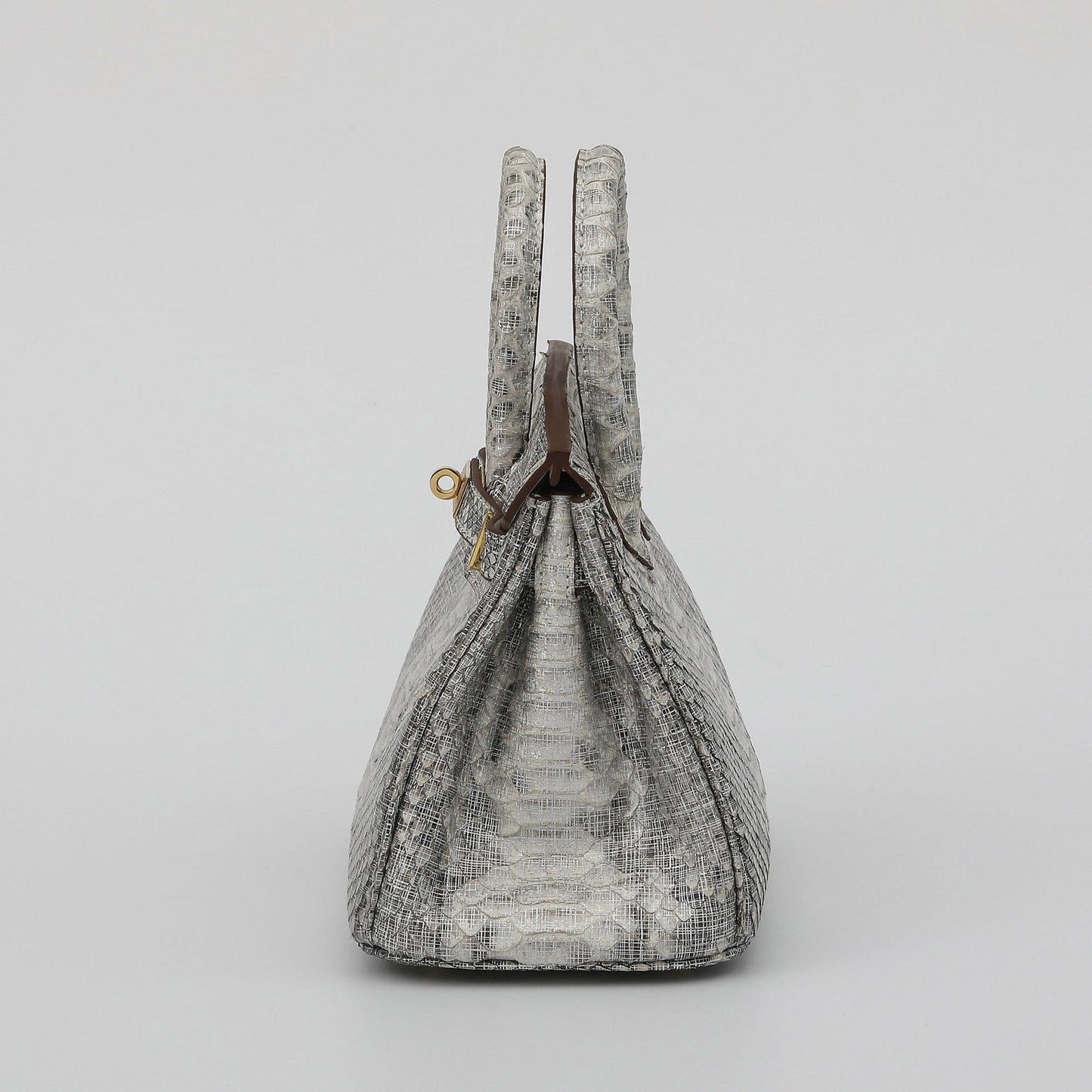 20cm Python Leather Women's Crossbody Bag