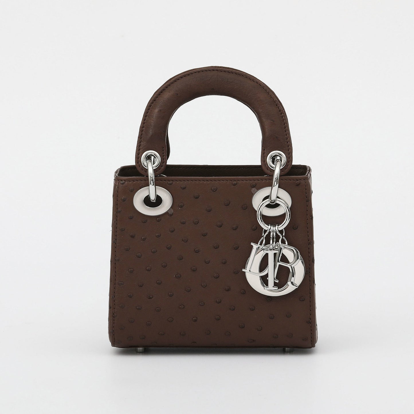 Premium 2025 Ostrich Leather Lady Dior Bag Handbag