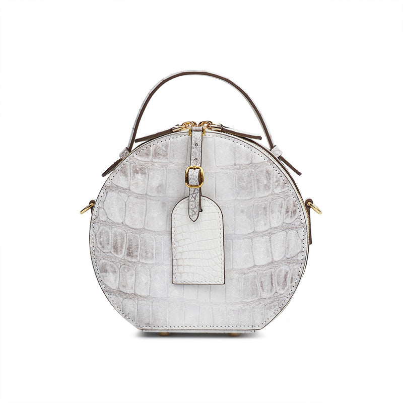 2025 New Himalayan Crocodile Leather Lady Bag Chic Small Tote