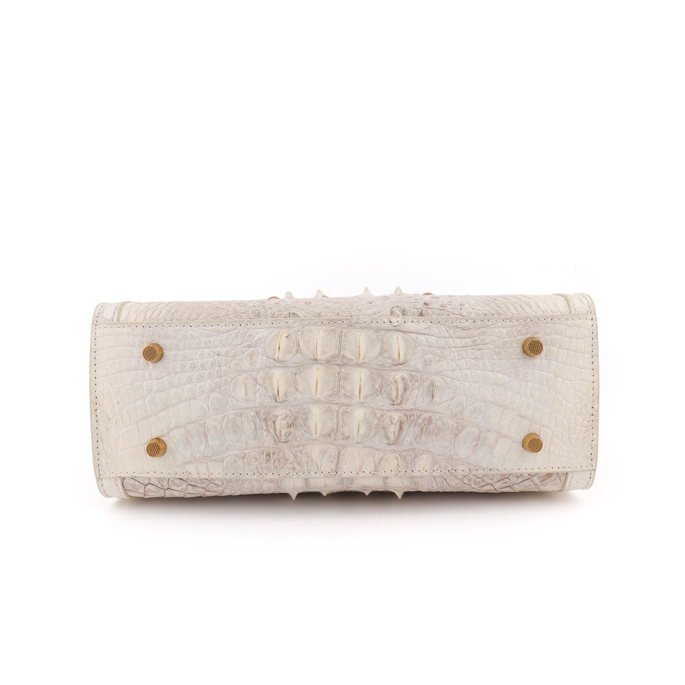 Himalayan White Women's Bamboo Joint Handbag