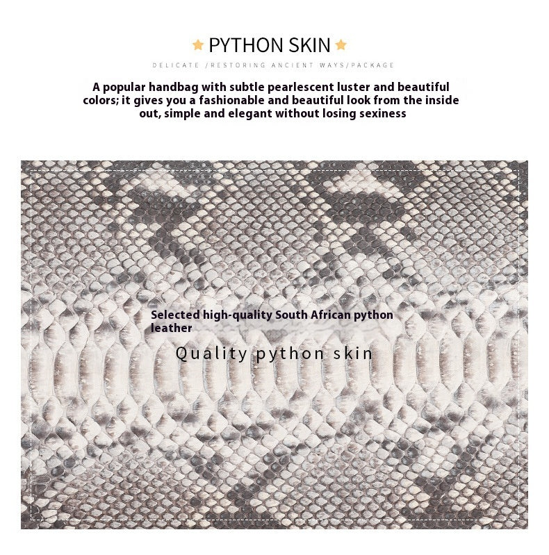 2025 Luxury Python Leather Birkin 30 Tote – Genuine Leather Designer Handbag for Women, Fashionable Casual Chic Top Handle Bag