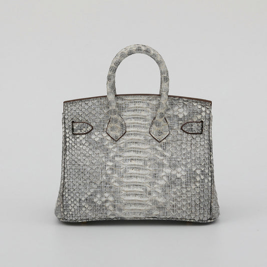 20cm Python Leather Women's Crossbody Bag